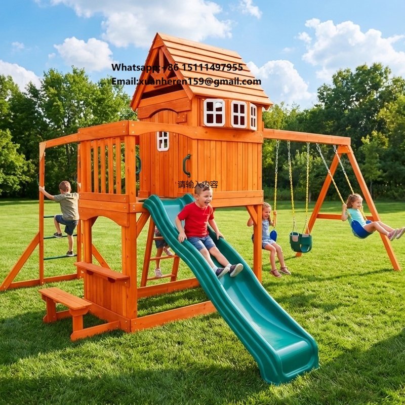 Large Outdoor Amusement Equipm - Kids Outdoor Climbing Frame recension och pris