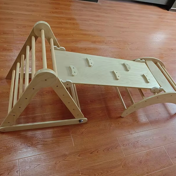 Hot Selling 3-in-1 Montessori  - Kids Outdoor Climbing Frame recension och pris
