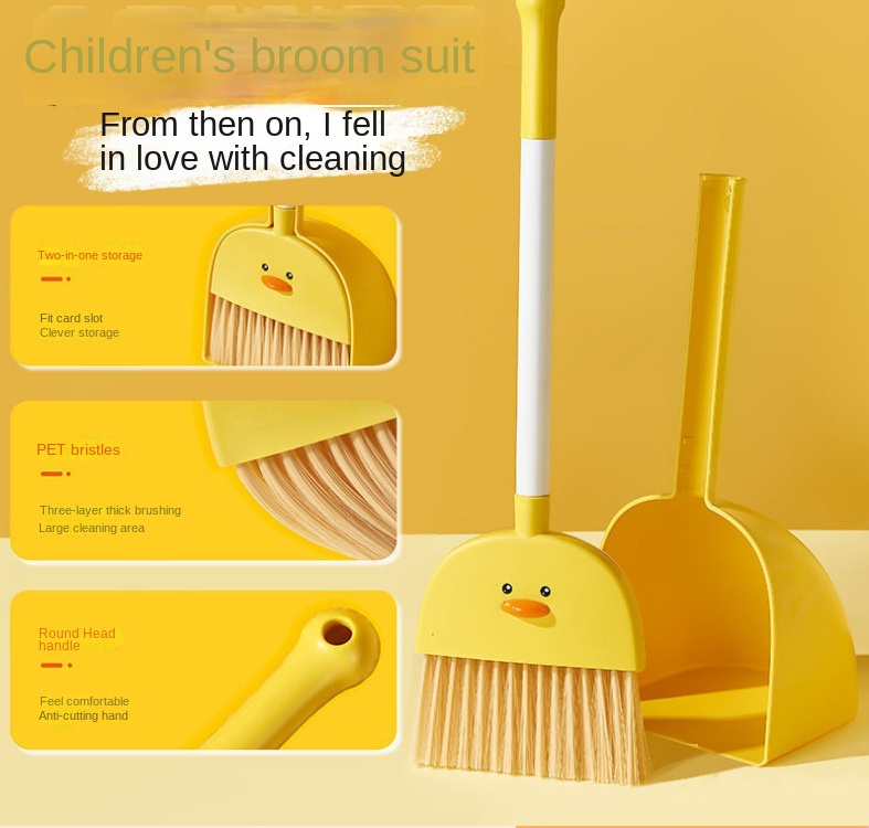 Food grade PP Children's Mini  - Kids Outdoor Broom recension och pris