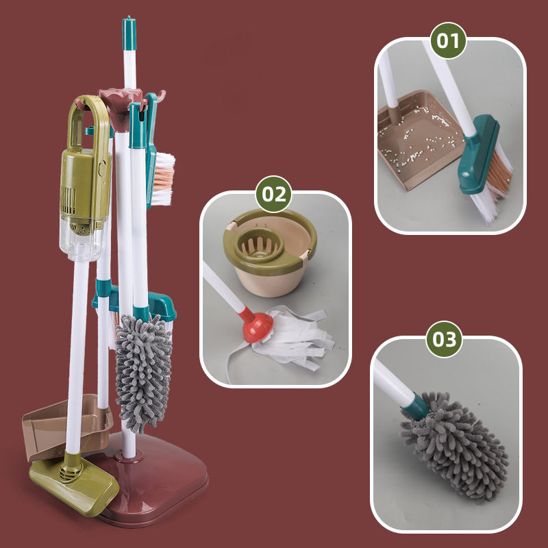 Kids Simulated Life Cleaning T - Kids Outdoor Broom recension och pris